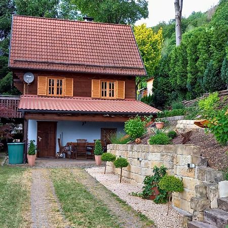 Ferienhaus Sonnenblick Entspannung Mit Sauna Kamin Und Balkon Sonneberg Exterior foto